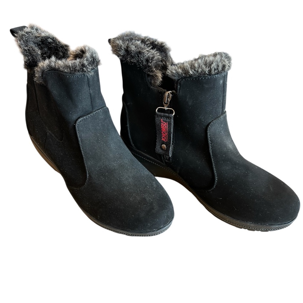Women's Khombu Black Winter Boots